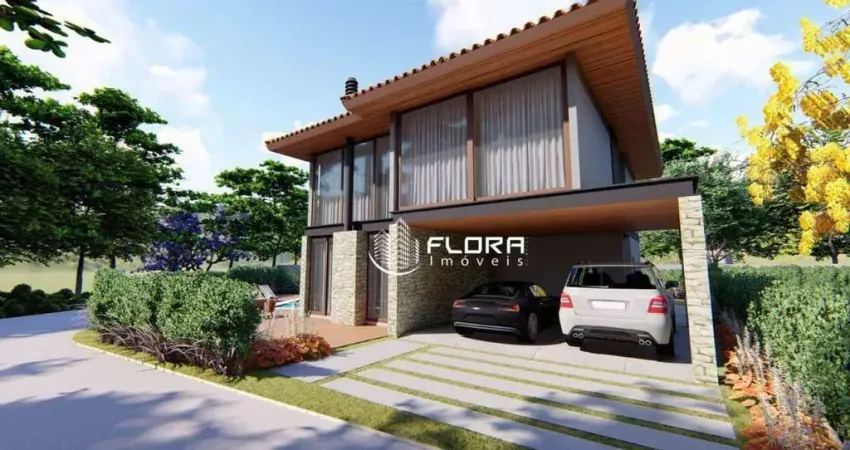 Casa com 3 suítes, alto padrão, piscina, área gourmet, com 246 m² , à venda por r$ 1.390.000,00 , maricá - rj