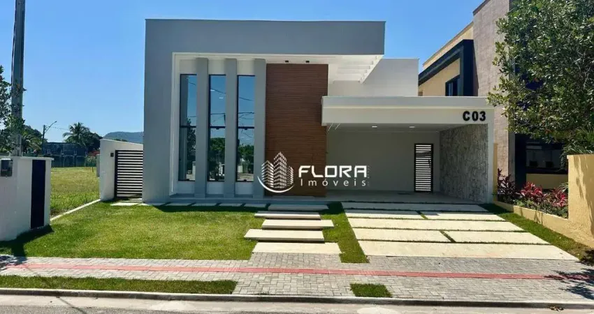 Casa com 3 quartos à venda, 185 m² por r$ 1.150.000 - alphaville maricá 1 - maricá/rj