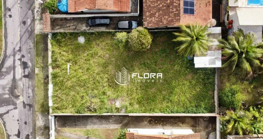 Terreno multifamiliar, murado á venda, 504 m² por r$ 200.000 - são josé do imbassaí - maricá/rj