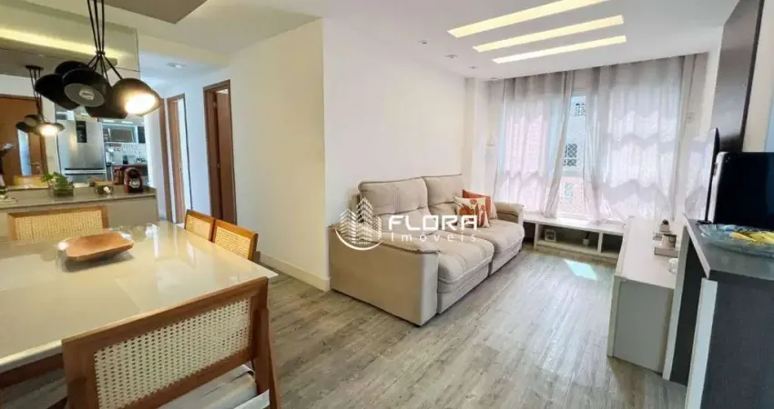 Apartamento com 3 quartos à venda, 78 m² por r$ 545.000 - badu - niterói/rj