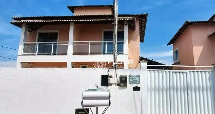 Casa com 2 dormitórios à venda, 88 m² por  itaipuaçu - maricá/rj