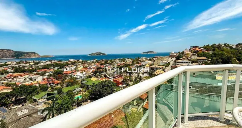 Cobertura com 1 dormitório à venda, 112 m² por r$ 650.000 - camboinhas - niterói/rj