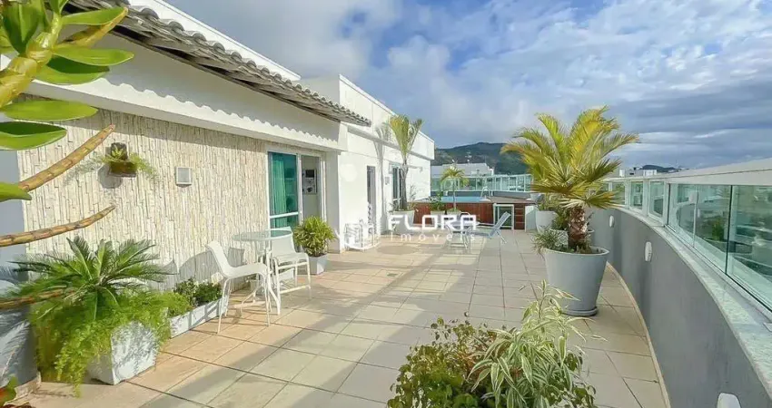 Cobertura com 4 dormitórios à venda, 365 m² por r$ 4.900.000 - são francisco - niterói/rj