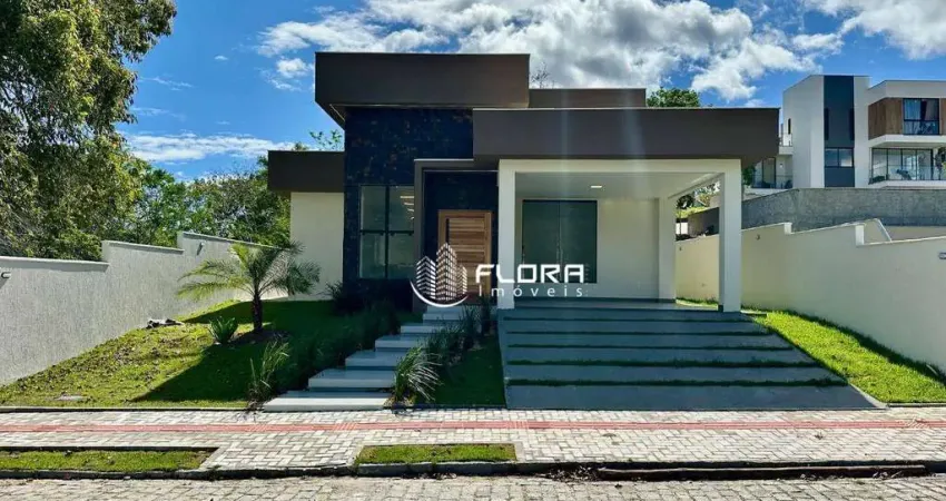Casa no condomínio jardim ubá maricá 3 quartos à venda, 144 m² por r$ 830.000 - ubatiba - maricá/rj