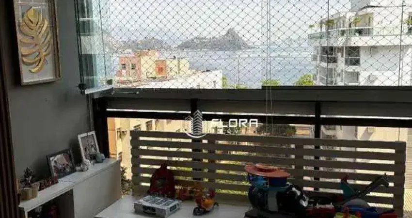 Apartamento com 3 dormitórios à venda, 135 m² por r$ 1.370.000,00 - charitas - niterói/rj