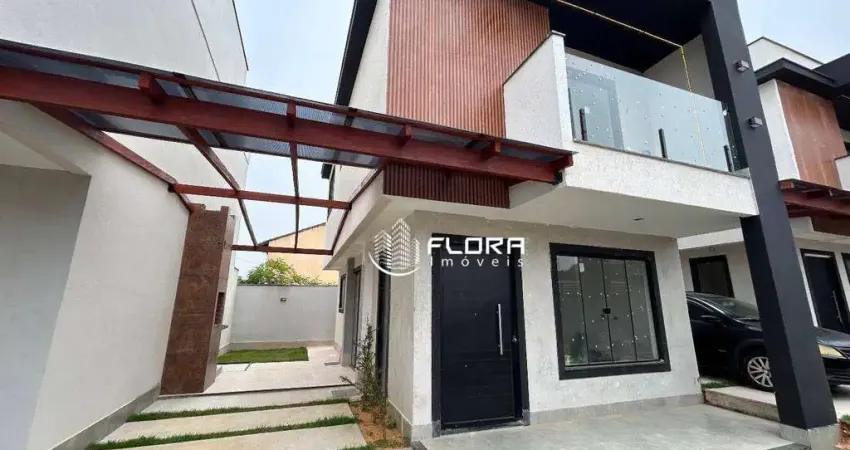 Casa com 2 dormitórios à venda, 100 m² por r$ 460.000 - itaipuaçu - maricá/rj