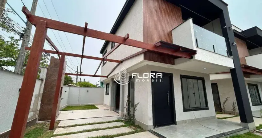 Casa com 2 dormitórios à venda, 100 m² por r$ 480.000 - itaipuaçu - maricá/rj