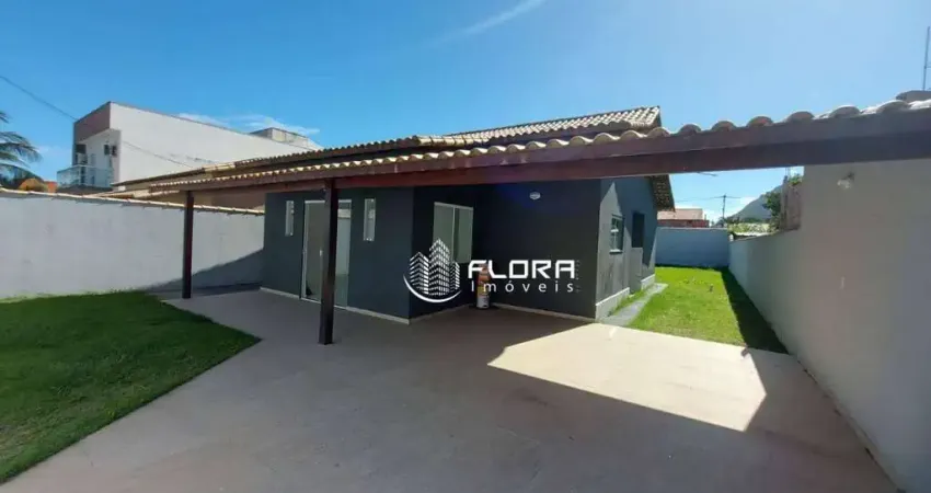 Casa com 3 quartos, sendo 1 suite, área gourmet, Piscina,com 132 m², à venda por R$ 450.000,00, S. J. Imbassái, Maricá - Rj