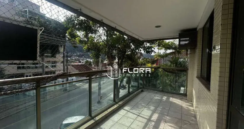 Apartamento com 3 dormitórios para alugar, 130 m² por r$ 6.088/mês - são francisco - niterói/rj