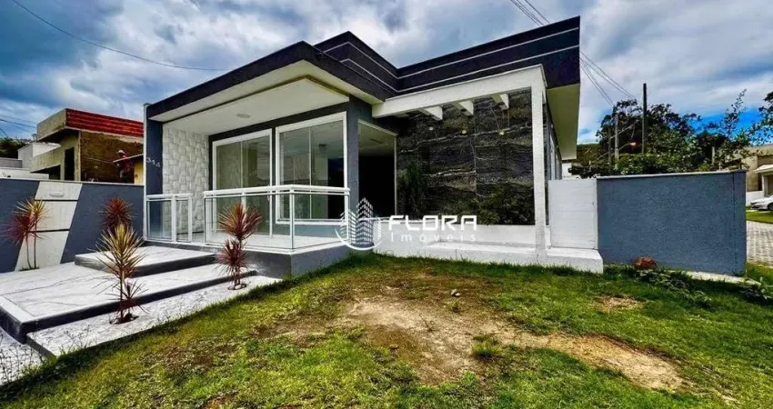 Casa com 3 quartos à venda no condomínio vitória dos anjos, 314 m² por r$ 560.000 - pindobas - maricá/rj