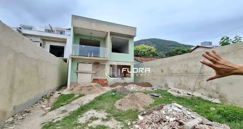 Casa com 3 dormitórios à venda, 200 m² por r$ 1.250.000 - campo belo - niterói/rj