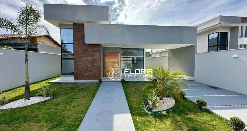 Casa de alto padrão à venda, 3 quartos 174 m² por r$ 878.000 - jardim atlântico central (itaipuaçu) - maricá/rj