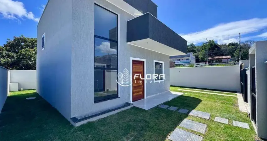 Casa com 2 quartos à venda, 61 m² por r$ 450.000 - itaipuaçu - maricá/rj