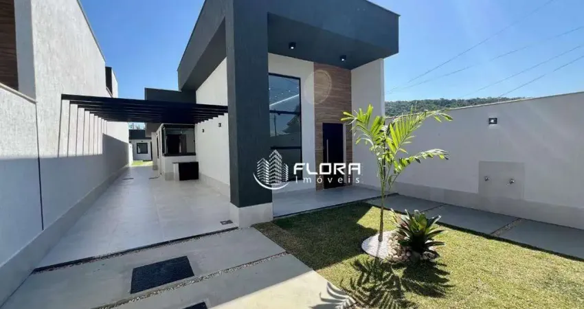 Casa com 3 quartos à venda, 127 m² por r$ 830.000 - jardim atlântico oeste (itaipuaçu) - maricá/rj