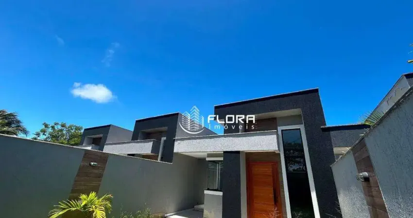 Casa com 3 dormitórios à venda, 114 m² por r$ 720.000,00 - jardim atlântico central - maricá/rj