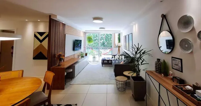 Apartamento com 4 dormitórios à venda, 130 m² - camboinhas - niterói/rj