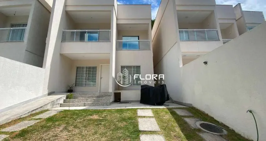 Casa com 3 dormitórios à venda, 150 m² por r$ 780.000,00 - serra grande - niterói/rj