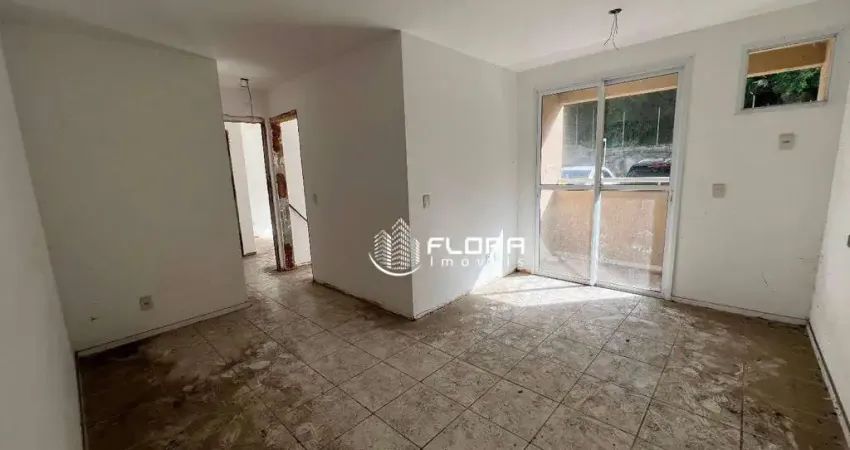 Apartamento com 2 dormitórios à venda, 60 m² por r$ 255.000,00 - maceió - niterói/rj