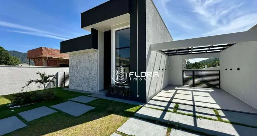 Casa com 3 quartos à venda próximo a cachoeira, 113 m² por r$ 790.000 - espraiado (ponta negra) - maricá/rj