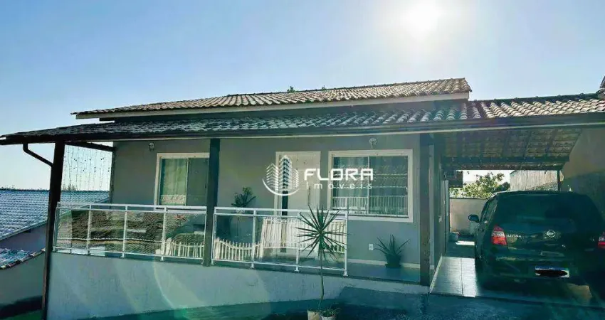 Casa com 3 dormitórios à venda, 122 m² - condado de maricá - maricá/rj