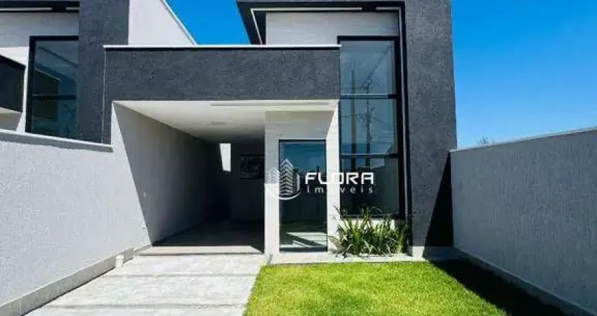 Casa com 3 Quartos à venda, 100 m² por R$ 580.000 - Cordeirinho - Maricá/RJ
