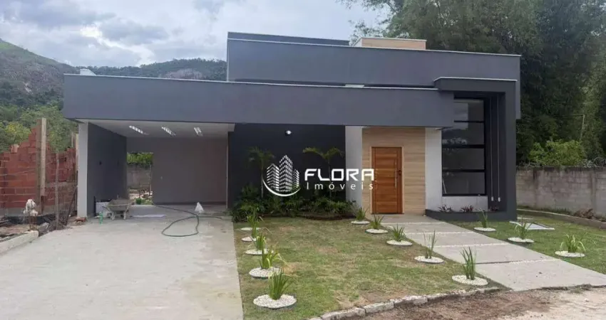 Casa no Condomínio Vivere, com 137 m², à venda por R$ 710.000,00, Maricá - Rj