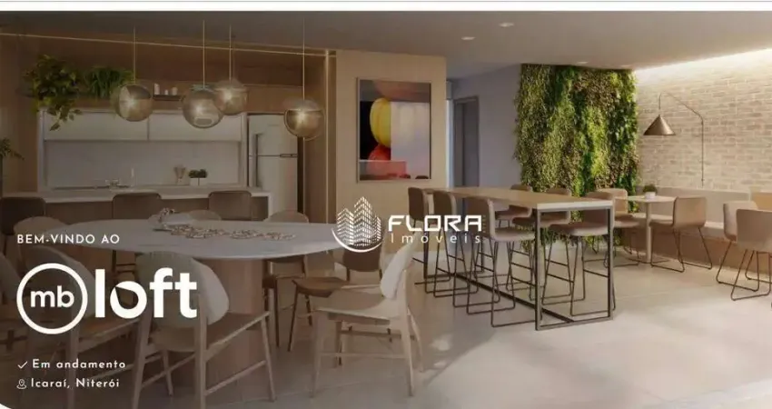 Studio com 1 dormitório à venda, 35 m² por R$ 440.000 - Icaraí - Niterói/RJ