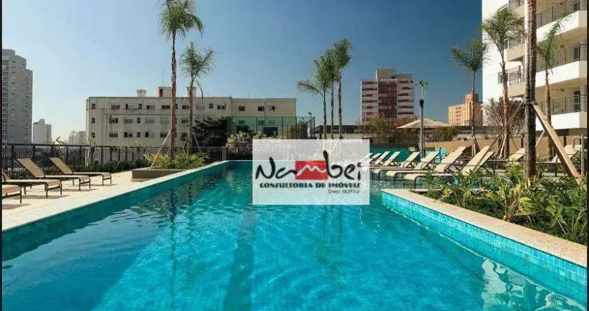 Apartamento com 2 dormitórios à venda, 55 m² por r$ 740.000,00 - tatuapé - são paulo/sp