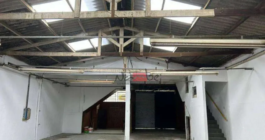 Galpão, 600 m² - venda por r$ 3.500.000,00 ou aluguel por r$ 14.571,71/mês - vila antonieta - são paulo/sp