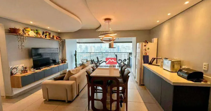 Apartamento com 2 dormitórios à venda por r$ 1.265.000,00 - tatuapé - são paulo/sp