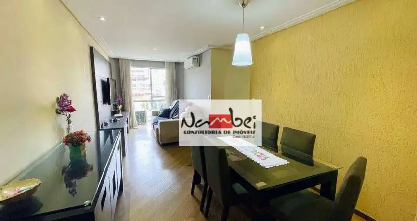 Apartamento com 3 dormitórios à venda por r$ 620.000,00 - tatuapé - são paulo/sp