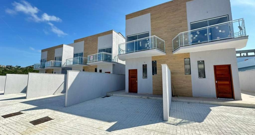 Casa em Condomínio para Venda em Cabo Frio, Parque Balneário São Francisco, 2 dormitórios, 2 suítes, 3 banheiros, 2 vagas