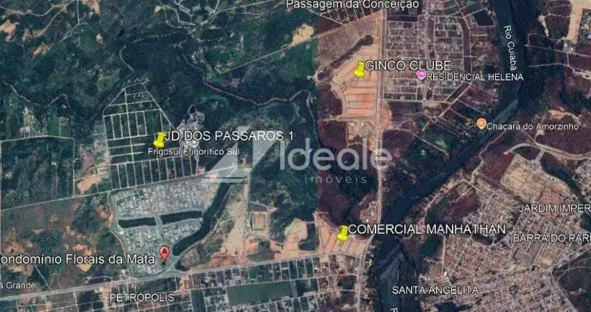 Terreno jd passaros 1 ao lado  do florias da mata mirante do pary