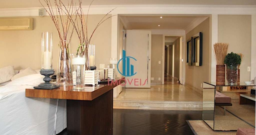 Apartamento Alto Padrão &#224; Venda com 4 Quartos e 4 Vagas no Jardins - SP, próximo do parque Trianon e do Metrô