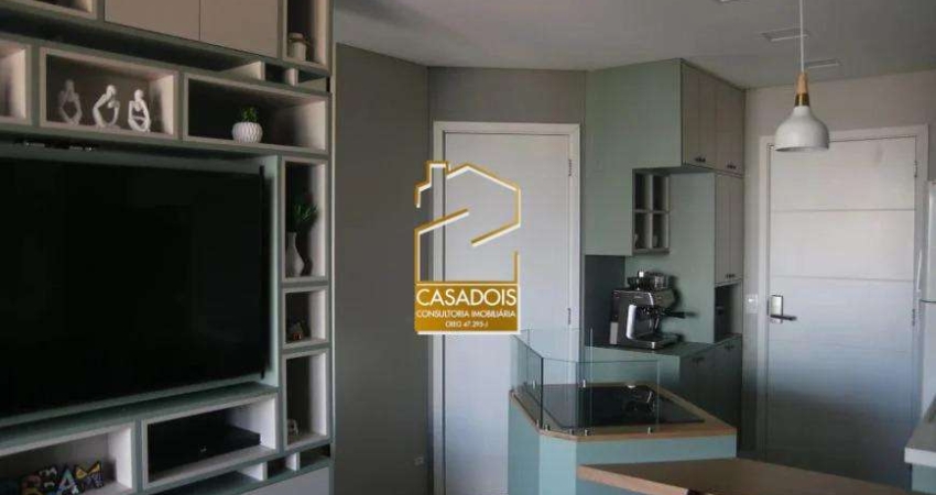 Apartamento &#224; venda com 38m&#178;, 1 quarto e 1 vaga na Vila Mariana - SP, próximo da Estação Ana Rosa do Metrô