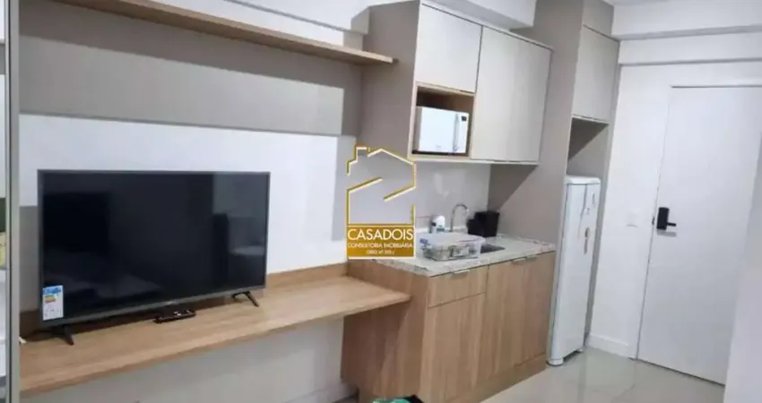 Studio Mobiliado &#224; venda com 25m&#178;, 1 quarto e sem vaga no Paraíso - SP, ao lado do metrô Paraíso