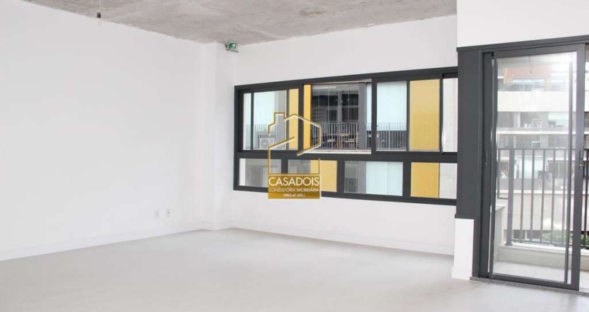 Sala Comercial Nova para alugar com 50m&#178; com 2 banheiros e sem vaga na Vila Madalena - SP, ao lado da estação Vila Madalena do Metrô.