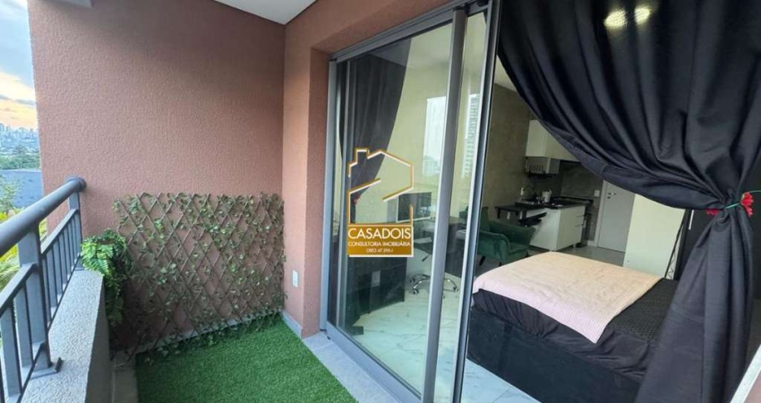 STUDIO MOBILIADO COM 26 M&#178; E SEM VAGA &#192; VENDA EM SANTO AMARO
