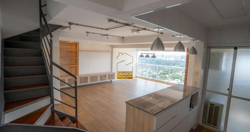 COBERTURA DUPLEX COM 103 M&#178;, 2 SU&#205;TES, VARANDA GOURMET E 2 VAGAS - VILA MASCOTE