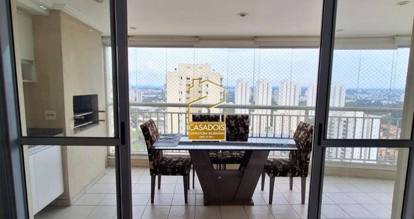 Apartamento &#224; Venda com 3 Quartos, 2 Vagas e Varanda Gourmet no Jardim Marajoara - SP, próximo padaria Santa Micaela Chácara Flora