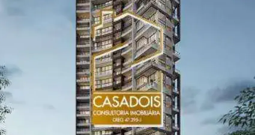 Venda de Apartamento novo e moderno, com pé direito duplo, 1 suíte no mezanino e 1 vaga. Moema de cinema.