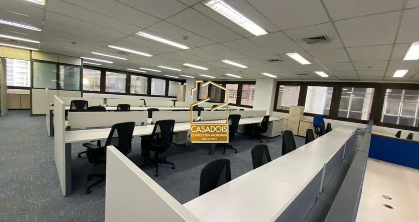 Conjunto Comercial andar inteiro para Venda ou Locação com 63 Posiç&#245;es de Trabalho na Avenida Paulista - SP, próximo da Estação Trianon-MASP do Metrô