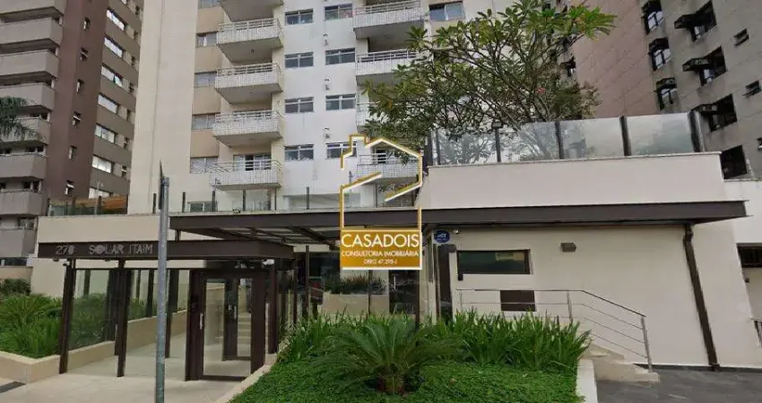Apartamento para locação com 1 suíte e 1 vaga na Vila Olímpia.