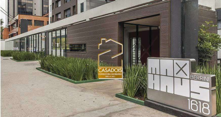 Brooklin, Maxhaus Berrini, aluguel de apartamento de 90m&#178;, 1 quarto, suíte e 2 vagas