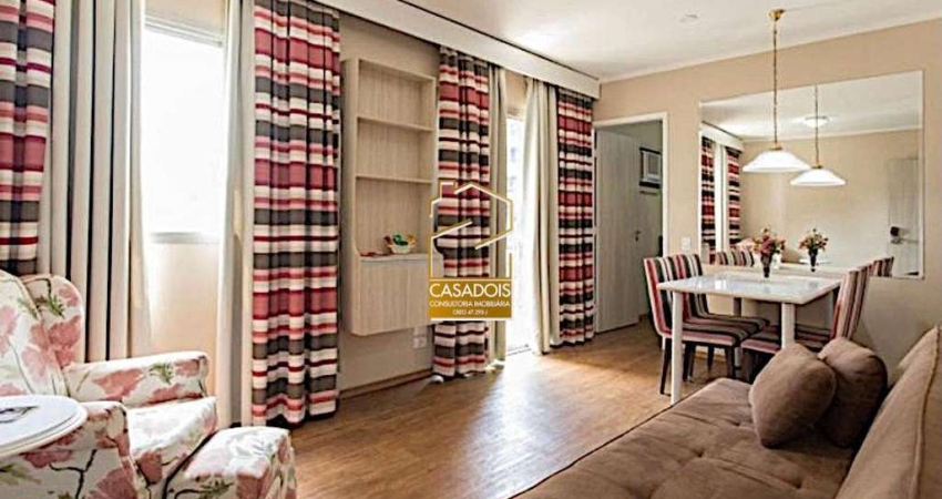 Flat &#224; venda com 42m&#178; e 1 Vaga no Jardim Paulista - SP, próximo ao Shopping Cidade São Paulo e estação do metrô Trianon-MASP