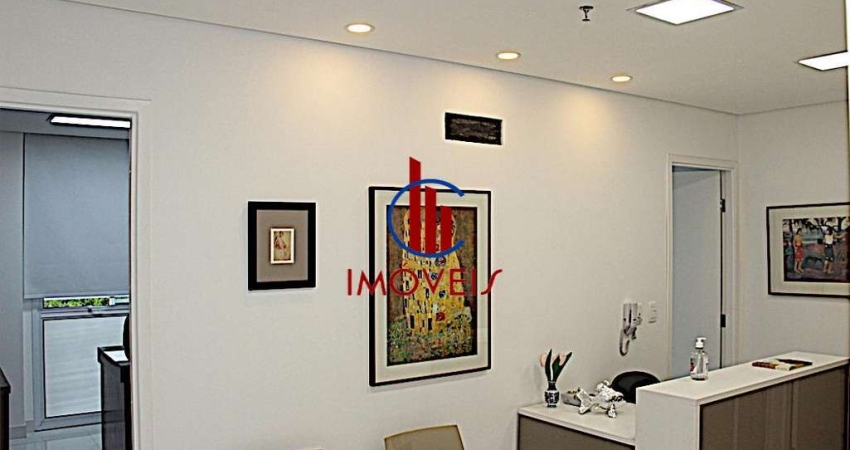 Conjunto Comercial 44m2 com 2 Salas, Recepção e 2 Lavabos em Pinheiros - SP, próximo ao Hospital da Clínicas e de estaç&#245;es do Metrô