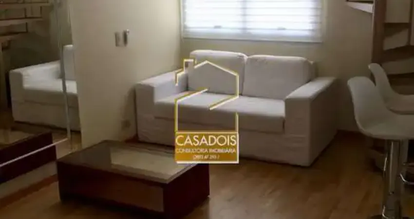 Aluguel de Apartamento mobiliado de 1 Quarto, 1 Vaga na Vila Olímpia