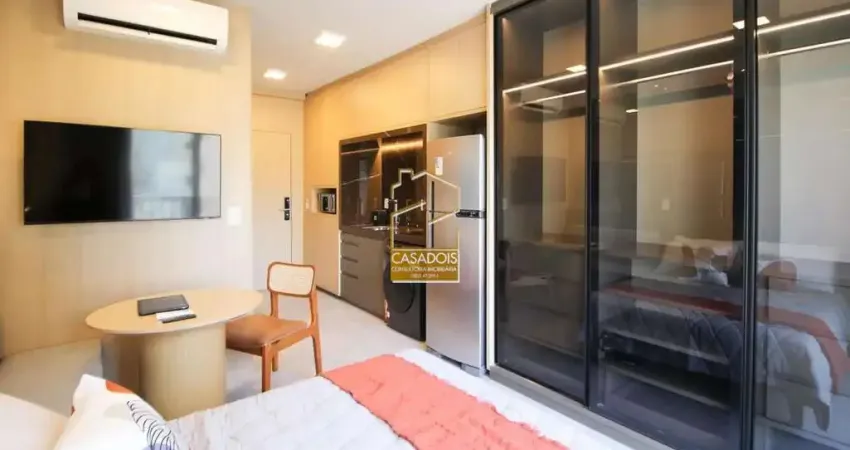 Apartamento à venda 25m² mobiliado, 1 quarto, sem vaga de garagem