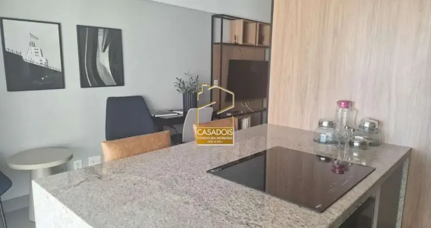 Apartamento para venda e locação 48m², 1 quarto, 1 vaga no campo belo