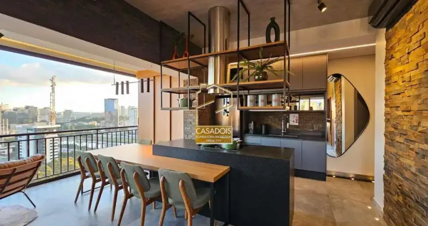 Apartamento para locação mobiliado 62m², 1 quarto, 1 vaga no brooklin